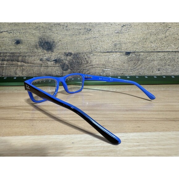 Ray-Ban Authentic Eyeglasses Black Blue Excellent Frames Only unisex - Picture 6 of 12